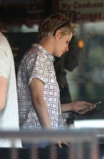 KRISTEN STEWART at Birds Restaurant in Los Feliz 07/08/2018