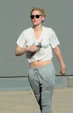 KRISTEN STEWART Leaves a Gym in Los Angeles 06/30/2018
