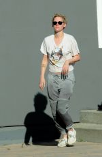 KRISTEN STEWART Leaves a Gym in Los Angeles 06/30/2018