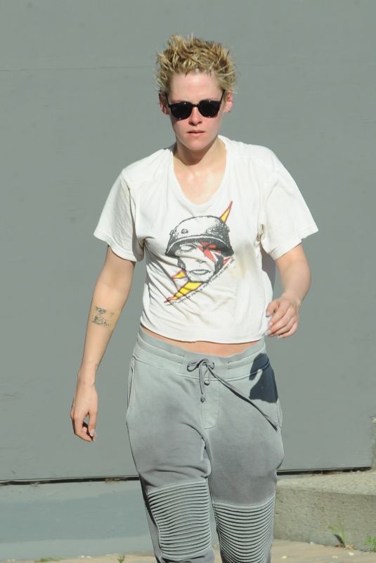 KRISTEN STEWART Leaves a Gym in Los Angeles 06/30/2018
