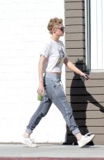 KRISTEN STEWART Leaves a Gym in Los Angeles 06/30/2018