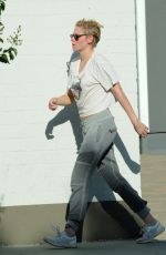 KRISTEN STEWART Leaves a Gym in Los Angeles 06/30/2018