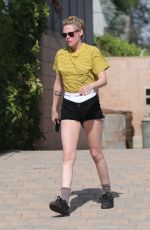 KRISTEN STEWART Leaves a Spa in Los Angeles 07/07/2018