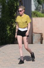KRISTEN STEWART Leaves a Spa in Los Angeles 07/07/2018