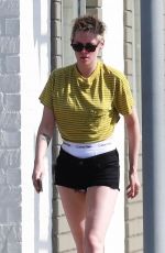KRISTEN STEWART Leaves a Spa in Los Angeles 07/07/2018