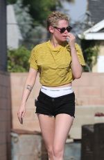 KRISTEN STEWART Leaves a Spa in Los Angeles 07/07/2018