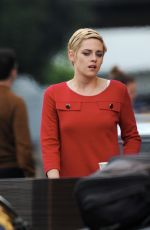 KRISTEN STEWART on the Set of Against All Enemies in Los Angeles 07/28/2018