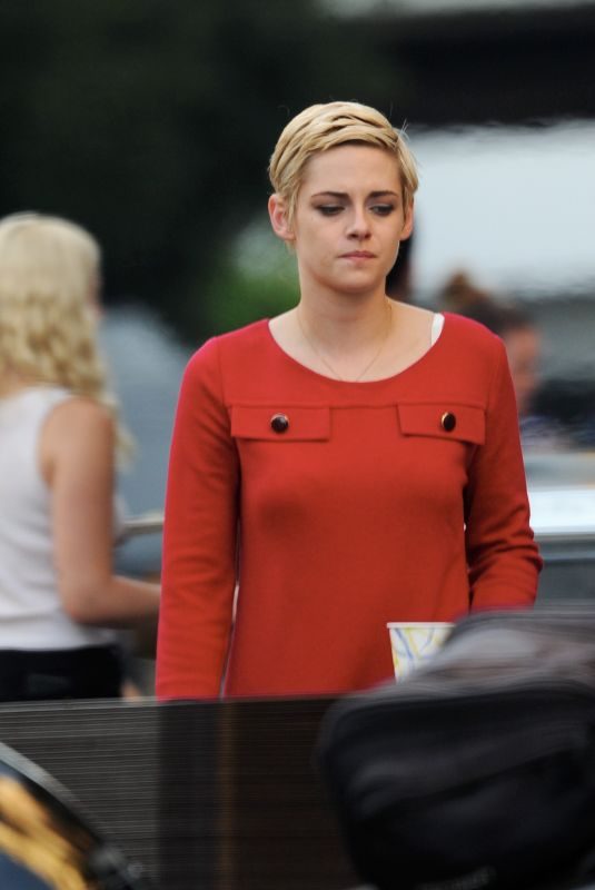 KRISTEN STEWART on the Set of Against All Enemies in Los Angeles 07/28/2018