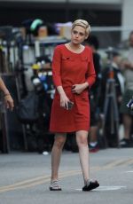 KRISTEN STEWART on the Set of Against All Enemies in Los Angeles 07/28/2018