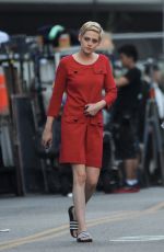 KRISTEN STEWART on the Set of Against All Enemies in Los Angeles 07/28/2018