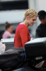 KRISTEN STEWART on the Set of Against All Enemies in Los Angeles 07/28/2018