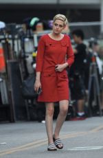 KRISTEN STEWART on the Set of Against All Enemies in Los Angeles 07/28/2018