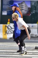 KRISTEN STEWART Out and About in New York 07/12/2018