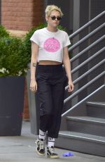 KRISTEN STEWART Out and About in New York 07/12/2018