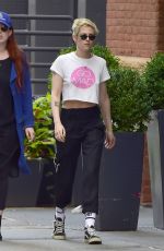 KRISTEN STEWART Out and About in New York 07/12/2018
