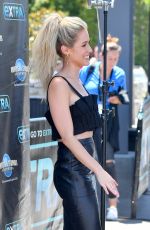 KRISTINA CAVALLARI on the Set of Extra in Los Angeles 07/20/2018