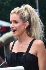 KRISTINA CAVALLARI on the Set of Extra in Los Angeles 07/20/2018