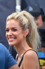 KRISTINA CAVALLARI on the Set of Extra in Los Angeles 07/20/2018