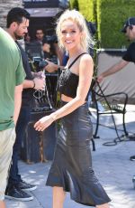 KRISTINA CAVALLARI on the Set of Extra in Los Angeles 07/20/2018