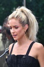 KRISTINA CAVALLARI on the Set of Extra in Los Angeles 07/20/2018