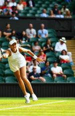 KRISTINA MLADENOVIC at Wimbledon Tennis Championships in London 07/04/2018