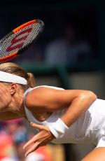 KRISTINA MLADENOVIC at Wimbledon Tennis Championships in London 07/06/2018