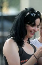 KRYSTEN RITTER and RACHEL TAYLOR Filming Jessica Jones Season 3 in Queens 07/05/2018