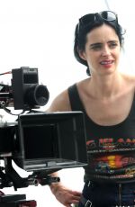 KRYSTEN RITTER and RACHEL TAYLOR Filming Jessica Jones Season 3 in Queens 07/05/2018