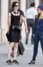 KRYSTEN RITTER and RACHEL TAYLOR on the Set of Jessica Jones 3 in New York 07/10/2018
