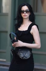 KRYSTEN RITTER and RACHEL TAYLOR on the Set of Jessica Jones 3 in New York 07/10/2018