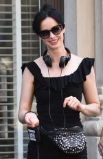 KRYSTEN RITTER and RACHEL TAYLOR on the Set of Jessica Jones 3 in New York 07/10/2018