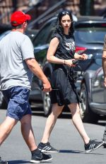 KRYSTEN RITTER Arrives at the Set of Jessica Jones in New York 07/09/2018