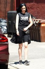 KRYSTEN RITTER Arrives at the Set of Jessica Jones in New York 07/09/2018