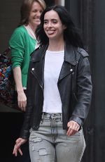 KRYSTEN RITTER on the Set of Jessica Jones in New York 07/06/2018