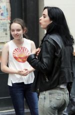 KRYSTEN RITTER on the Set of Jessica Jones in New York 07/06/2018