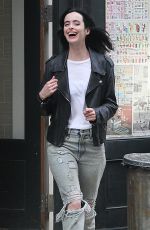 KRYSTEN RITTER on the Set of Jessica Jones in New York 07/06/2018