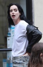 KRYSTEN RITTER on the Set of Jessica Jones in New York 07/06/2018