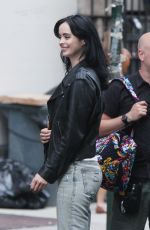 KRYSTEN RITTER on the Set of Jessica Jones in New York 07/06/2018