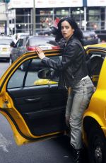 KRYSTEN RITTER on the Set of Jessica Jones in New York 07/06/2018