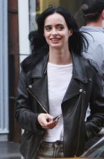 KRYSTEN RITTER on the Set of Jessica Jones in New York 07/06/2018