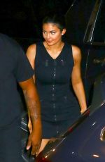 KYLIE JENNER and Travis Scott Night Out in New York 07/18/2018