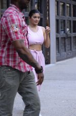 KYLIE JENNER and Travis Scott Shopping at Chrome Hearts in New York 07/18/2018