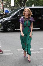 KYLIE MINOGUE Arribes at BBC Radio in London 07/11/2018