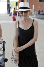 KYLIE MINOGUE at a Taxi Boat Ride in Venice 07/26/2018