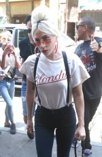 LADY GAGA Arrives at Electric Lady Studios in New York 06/29/2018