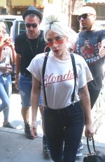 LADY GAGA Arrives at Electric Lady Studios in New York 06/29/2018