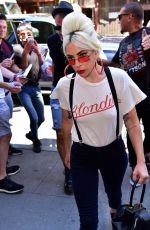 LADY GAGA Arrives at Electric Lady Studios in New York 06/29/2018