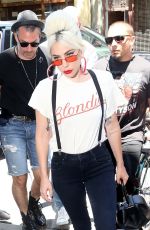 LADY GAGA Arrives at Electric Lady Studios in New York 06/29/2018