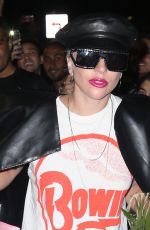 LADY GAGA Leaves Milk Studios in New York 07/11/2018