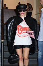 LADY GAGA Leaves Milk Studios in New York 07/11/2018